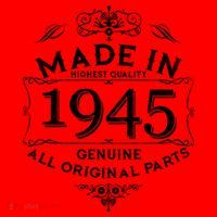Made In Highest Quality Genuine All Original Parts 1945 80th Birthday Santa Hat thumb 1