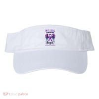 My Idol Is Now My Angel AlzheimerS Awareness Month Visor thumb 0