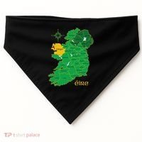 Mayo Ireland Irish County Map Eire Irish Travel USA-Made Doggie Bandana thumb 0