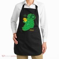 Mayo Ireland Irish County Map Eire Irish Travel Apron thumb 2