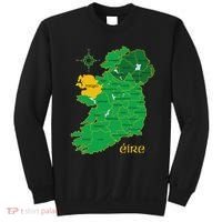 Mayo Ireland Irish County Map Eire Irish Travel Sweatshirt thumb 0