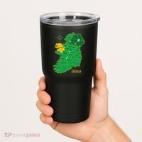 Mayo Ireland Irish County Map Eire Irish Travel Tumbler thumb 2