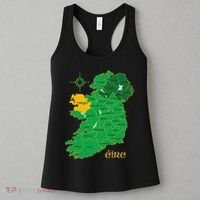 Mayo Ireland Irish County Map Eire Irish Travel Women's Tank Top thumb 3