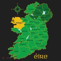 Mayo Ireland Irish County Map Eire Irish Travel Hat thumb 2