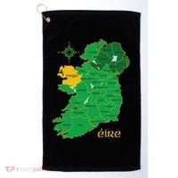 Mayo Ireland Irish County Map Eire Irish Travel Golf Towel thumb 0