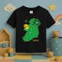 Mayo Ireland Irish County Map Eire Irish Travel Toddler T-Shirt thumb 3