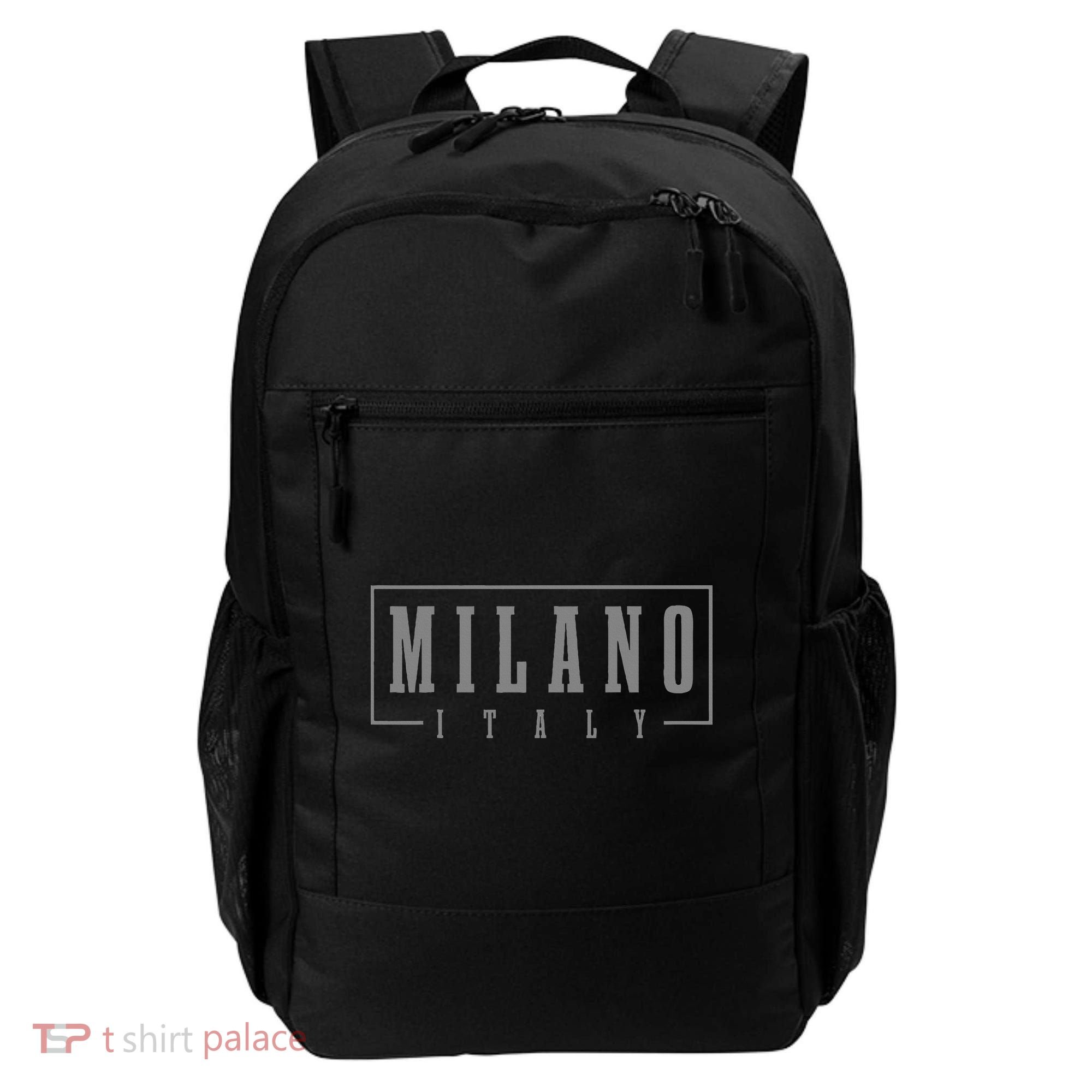 Milano Italia Italy Italian Souvenir Backpack
