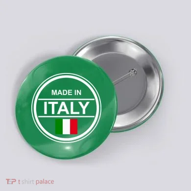 Made In Italy Button