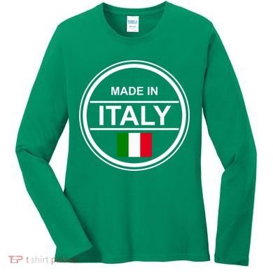 Made In Italy Women's Long Sleeve Shirt