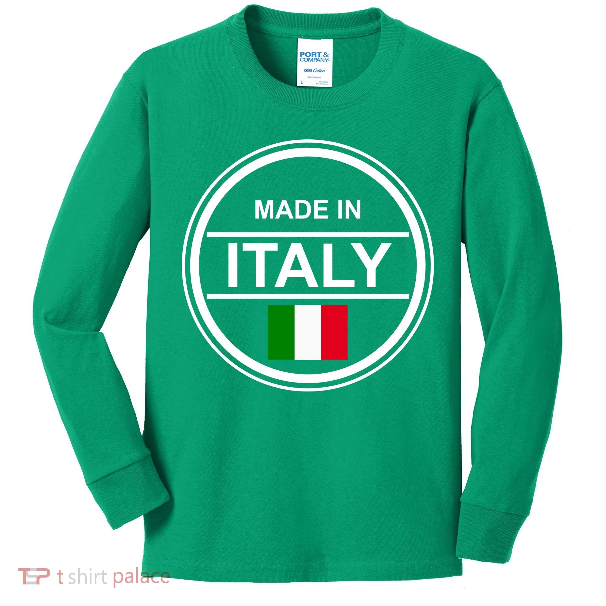 Made In Italy Kids Long Sleeve Shirt