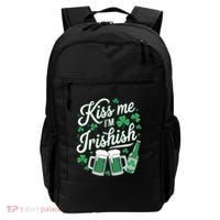 Me I’M Irishish Funny St Patrick’S Day Beer Ing Meaningful Gift Backpack thumb 0