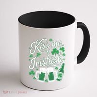 Me I’M Irishish Funny St Patrick’S Day Beer Ing Meaningful Gift Coffee Mug thumb 1