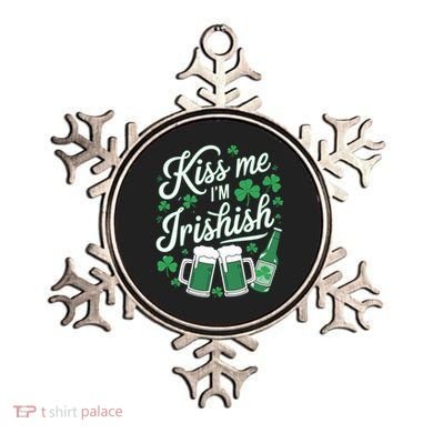 Me I’M Irishish Funny St Patrick’S Day Beer Ing Meaningful Gift Ornament