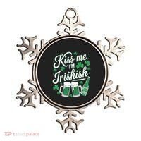 Me I’M Irishish Funny St Patrick’S Day Beer Ing Meaningful Gift Ornament thumb 0