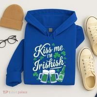 Me I’M Irishish Funny St Patrick’S Day Beer Ing Meaningful Gift Hoodie thumb 4