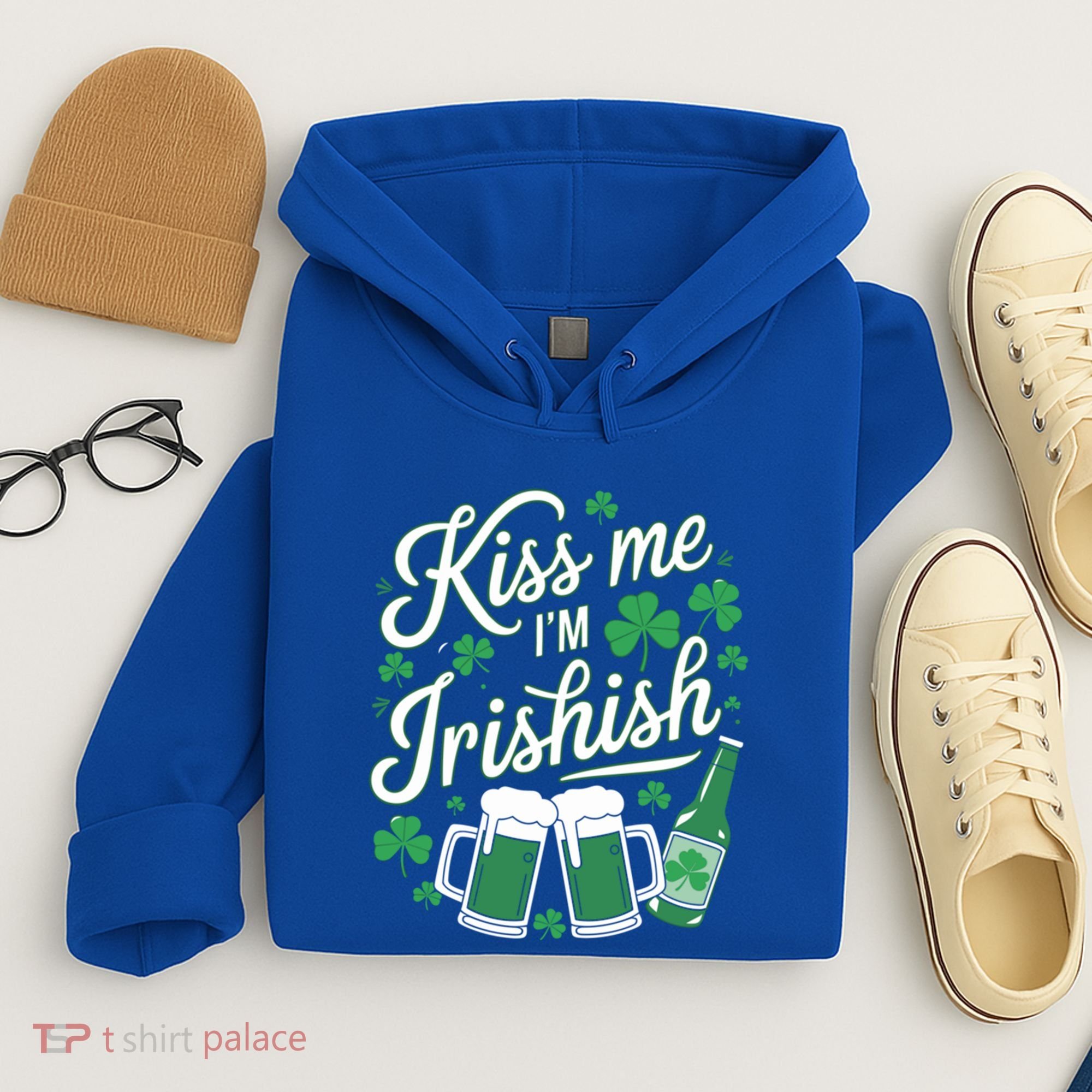 Me I’M Irishish Funny St Patrick’S Day Beer Ing Meaningful Gift Hoodie
