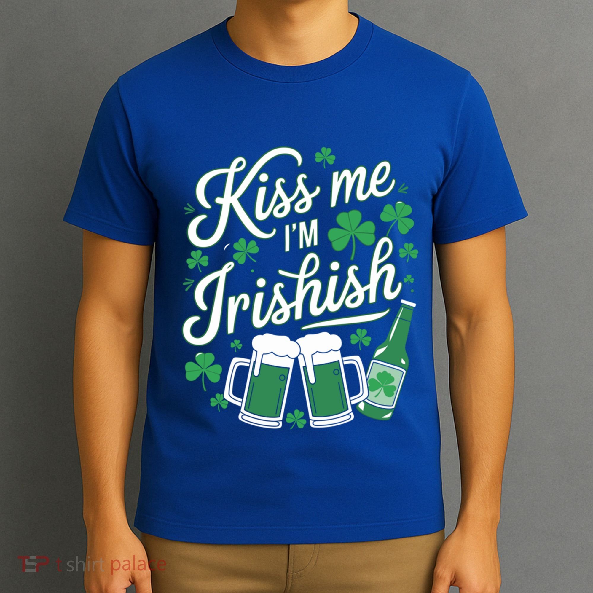 Me I’M Irishish Funny St Patrick’S Day Beer Ing Meaningful Gift T-Shirt