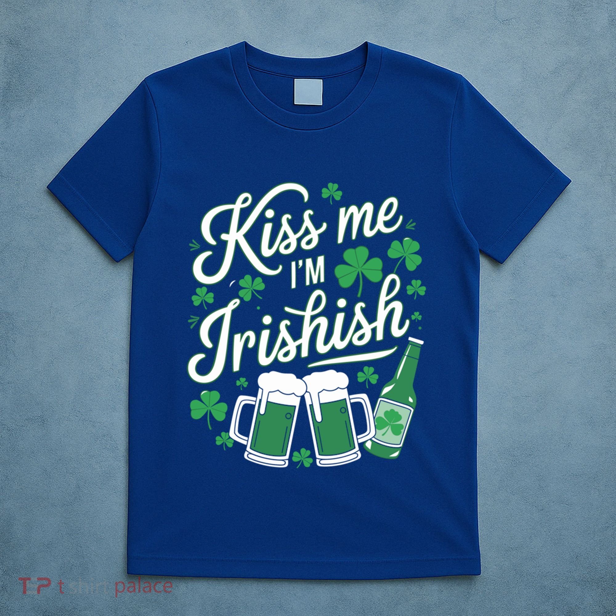 Me I’M Irishish Funny St Patrick’S Day Beer Ing Meaningful Gift T-Shirt
