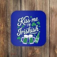 Me I’M Irishish Funny St Patrick’S Day Beer Ing Meaningful Gift Coaster thumb 0