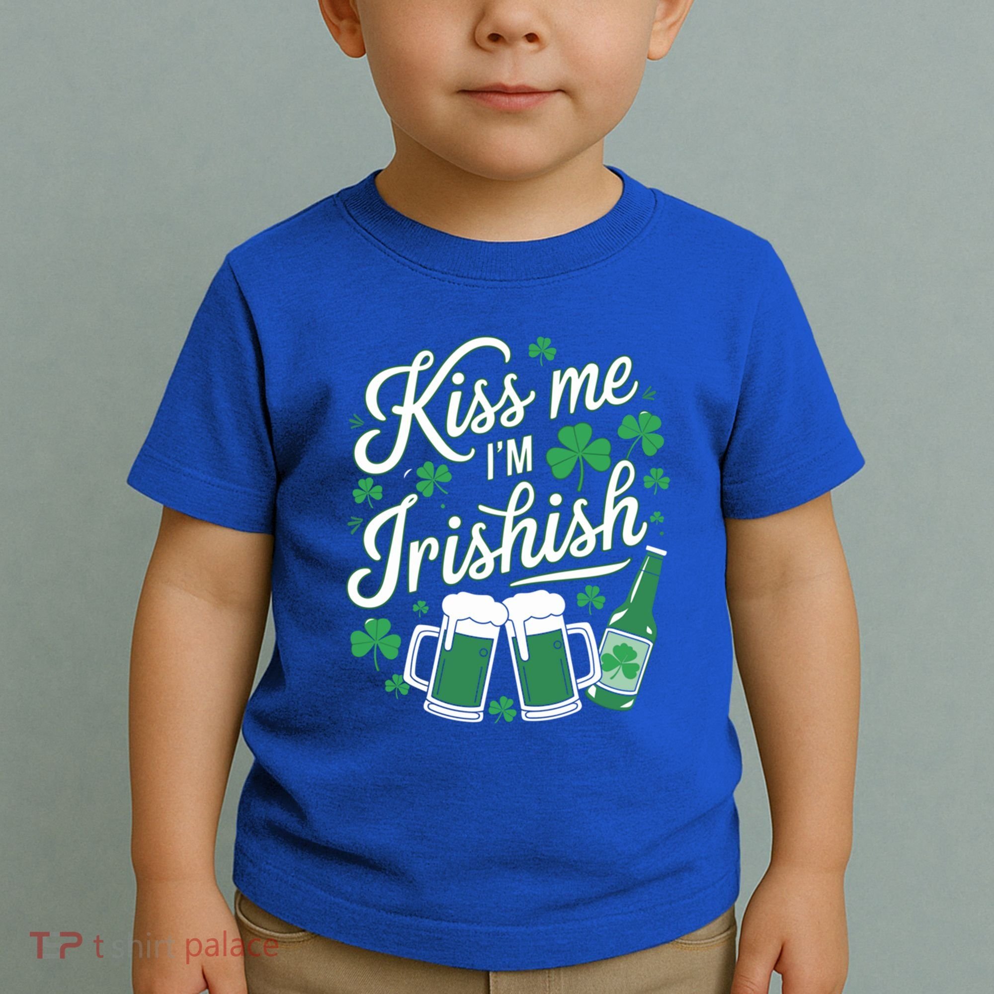 Me I’M Irishish Funny St Patrick’S Day Beer Ing Meaningful Gift Toddler T-Shirt