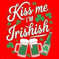 Me I’M Irishish Funny St Patrick’S Day Beer Ing Meaningful Gift Santa Hat thumb 1