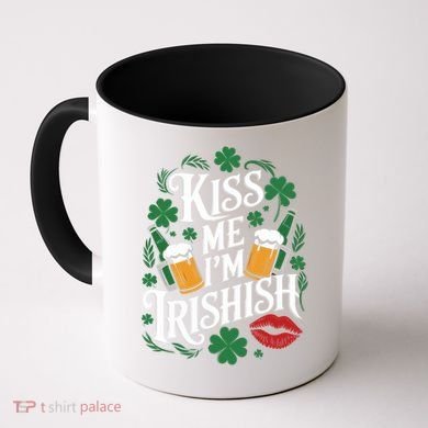 Me I’M Irishish Funny St Patrick’S Day Beer Ing Gift Coffee Mug