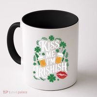 Me I’M Irishish Funny St Patrick’S Day Beer Ing Gift Coffee Mug thumb 0