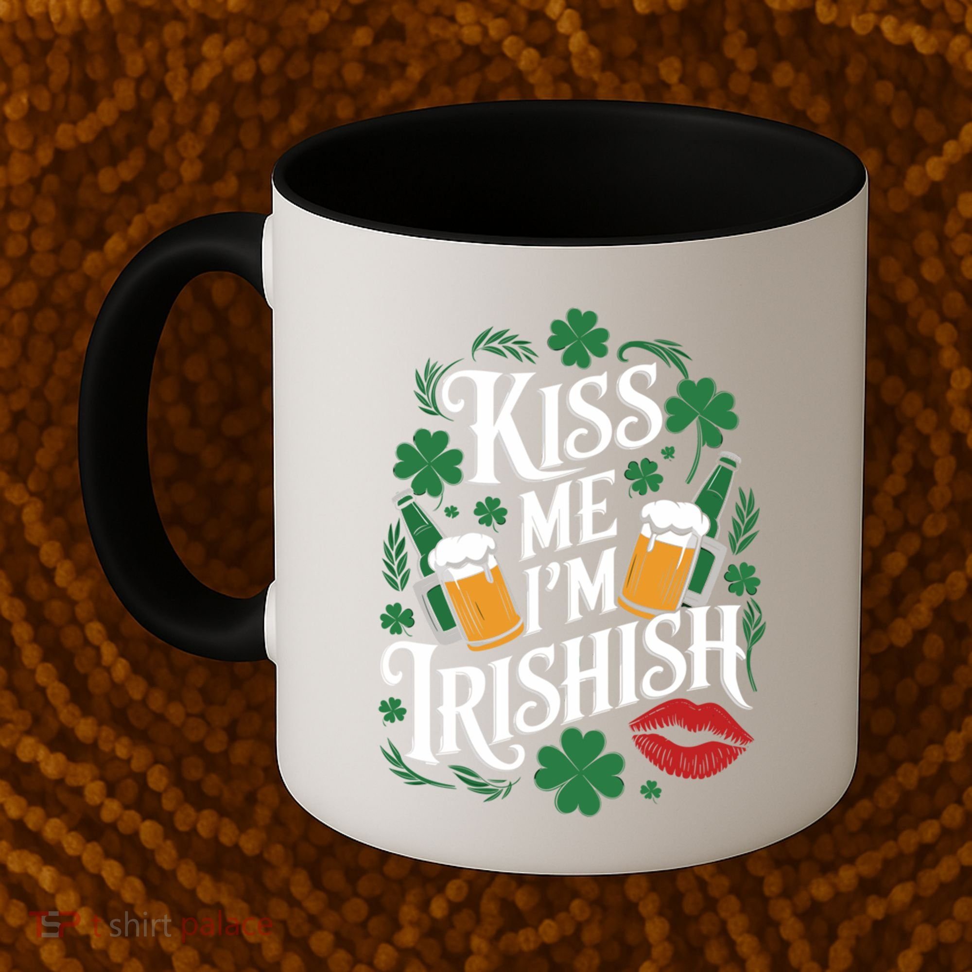 Me I’M Irishish Funny St Patrick’S Day Beer Ing Gift Coffee Mug