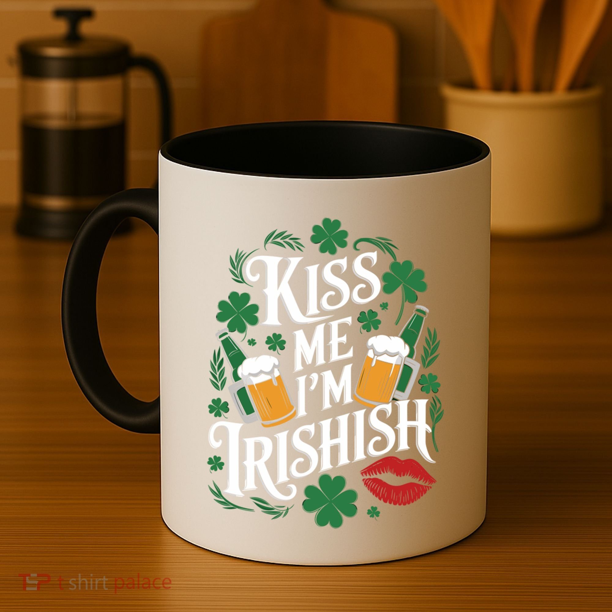 Me I’M Irishish Funny St Patrick’S Day Beer Ing Gift Coffee Mug