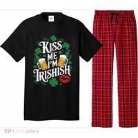 Me I’M Irishish Funny St Patrick’S Day Beer Ing Gift Pajama Set thumb 0