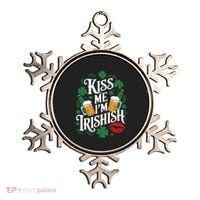 Me I’M Irishish Funny St Patrick’S Day Beer Ing Gift Ornament thumb 0