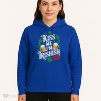 Me I’M Irishish Funny St Patrick’S Day Beer Ing Gift Hoodie thumb 5
