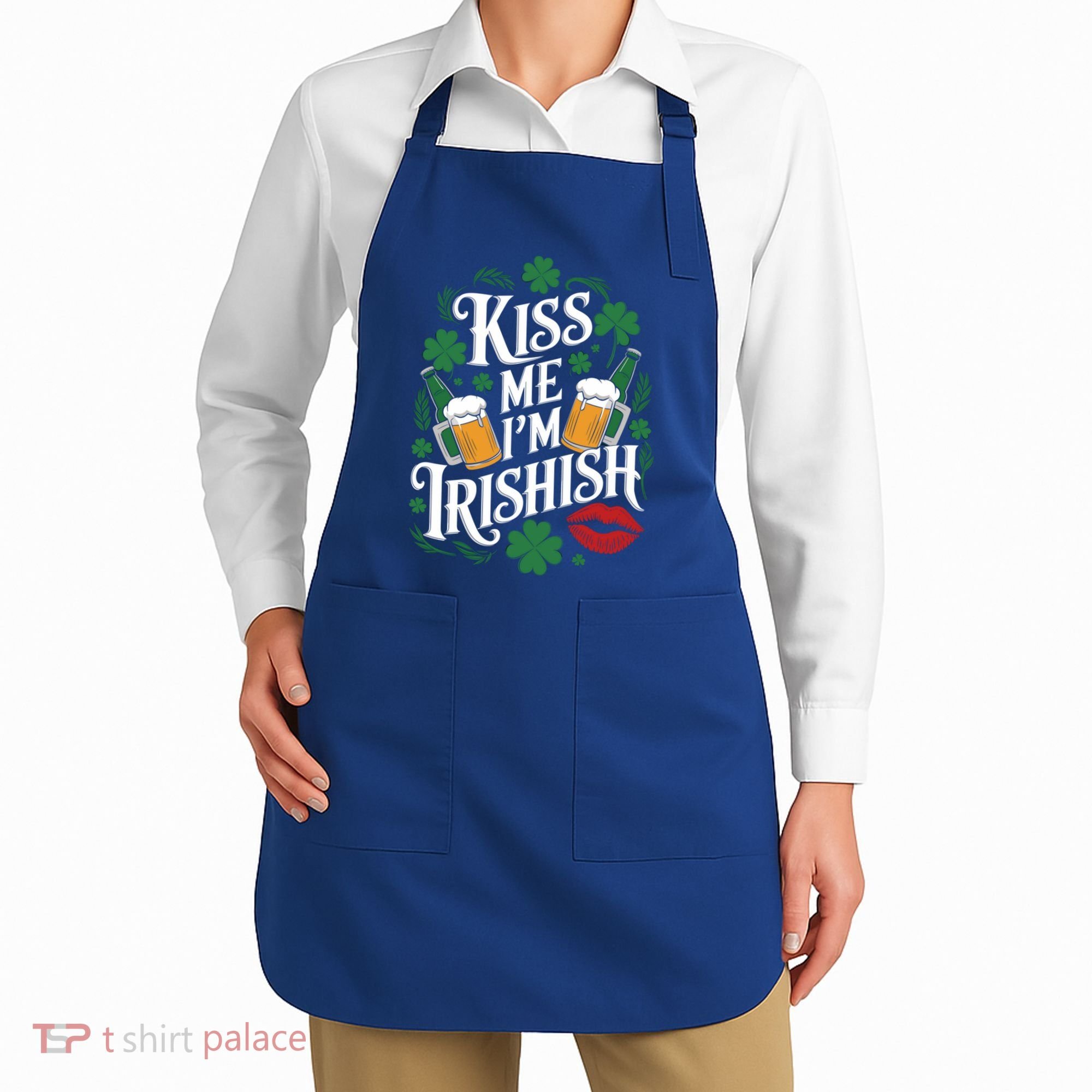 Me I’M Irishish Funny St Patrick’S Day Beer Ing Gift Apron