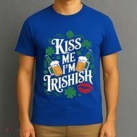 Me I’M Irishish Funny St Patrick’S Day Beer Ing Gift T-Shirt thumb 3
