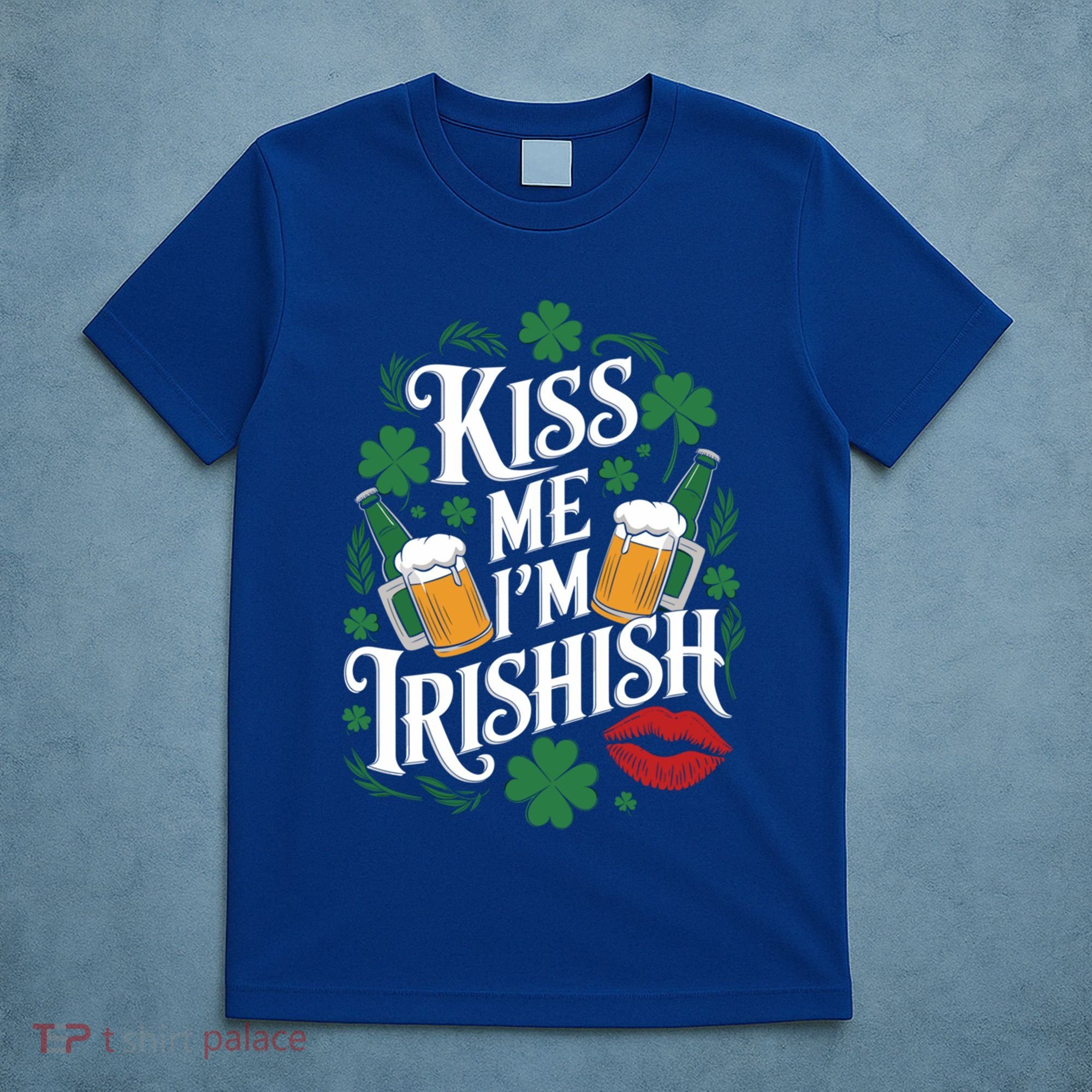 Me I’M Irishish Funny St Patrick’S Day Beer Ing Gift T-Shirt