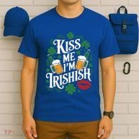 Me I’M Irishish Funny St Patrick’S Day Beer Ing Gift T-Shirt thumb 6