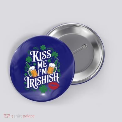 Me I’M Irishish Funny St Patrick’S Day Beer Ing Gift Button
