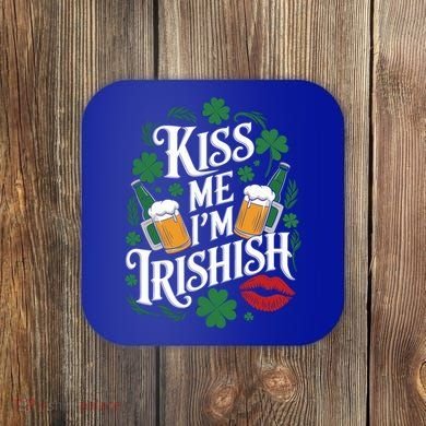 Me I’M Irishish Funny St Patrick’S Day Beer Ing Gift Coaster