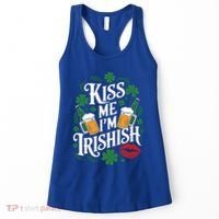 Me I’M Irishish Funny St Patrick’S Day Beer Ing Gift Women's Tank Top thumb 0