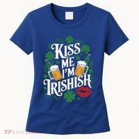 Me I’M Irishish Funny St Patrick’S Day Beer Ing Gift Women's T-Shirt thumb 0