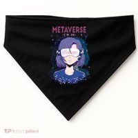 Metaverse I'm In Anime USA-Made Doggie Bandana thumb 0