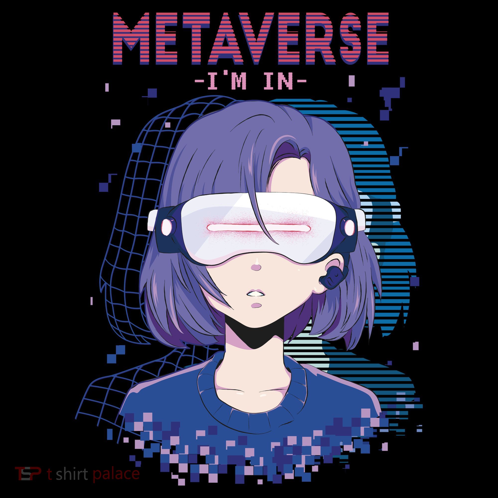 Metaverse I'm In Anime Bucket Hat