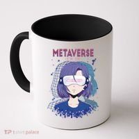Metaverse I'm In Anime Coffee Mug thumb 0