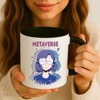 Metaverse I'm In Anime Coffee Mug thumb 3