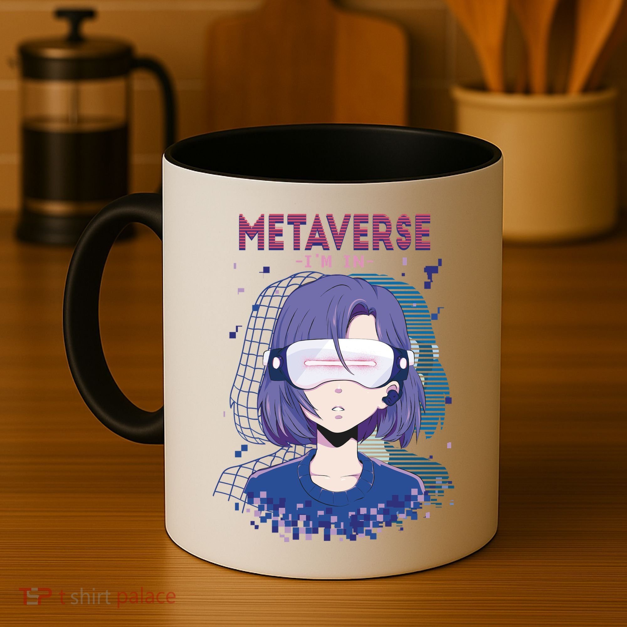 Metaverse I'm In Anime Coffee Mug