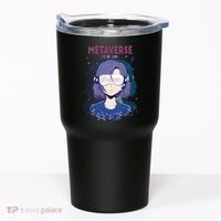 Metaverse I'm In Anime Tumbler thumb 0