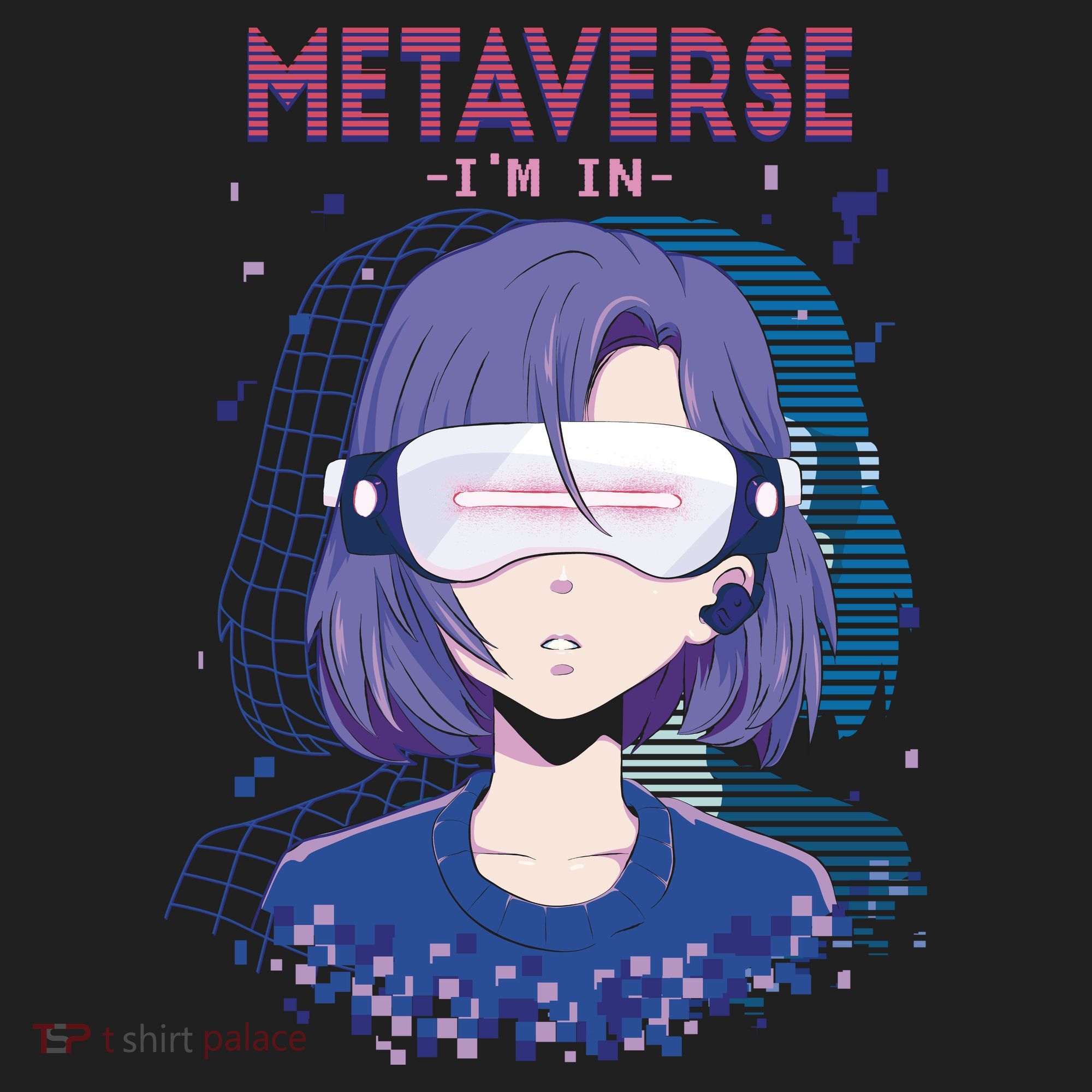 Metaverse I'm In Anime Tumbler