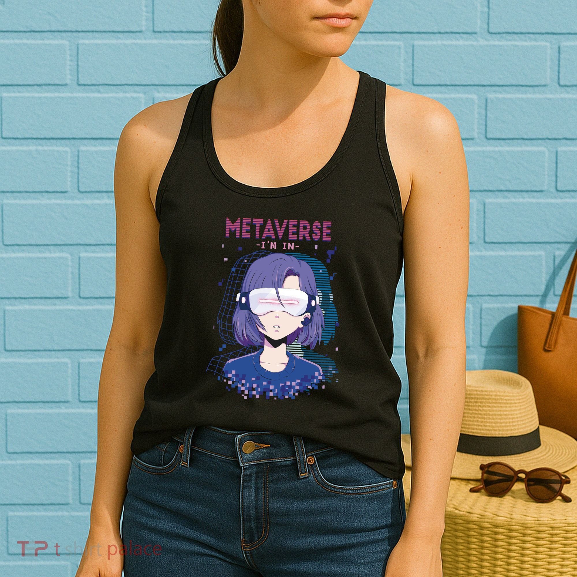 Metaverse I'm In Anime Women's Tank Top