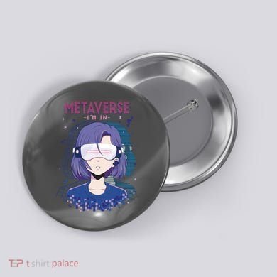 Metaverse I'm In Anime Button