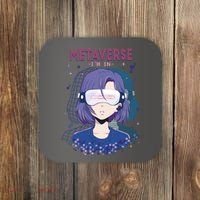 Metaverse I'm In Anime Coaster thumb 0